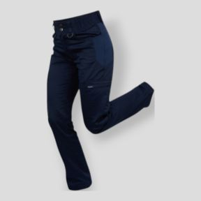 Calças de intervenção foscas com elastano para mulher DELTA - Azul Marinho - Force Series