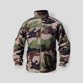 Kurtka Softshell Camo CE z zamkami wodoszczelnymi - Patrol Equipement