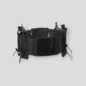 CPC Standard Elastischer Gürtel mit Taschen - Schwarz - Templars Gear