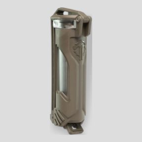 Compartiment à batteries/piles CellVault 18 - Vert Olive - Thyrm