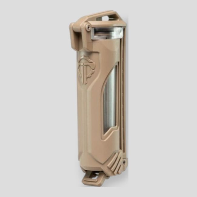 Compartiment à batteries/piles CellVault 18 - Coyote FDE - Thyrm