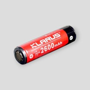 Batteria ricaricabile 18-E26 (18 650 Li-ion, 3,7V, 2 600mAh) - Klarus