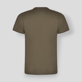 Kurzarm T-Shirt mit Rundhalsausschnitt Dogo Premium - Nussbraun - Roly