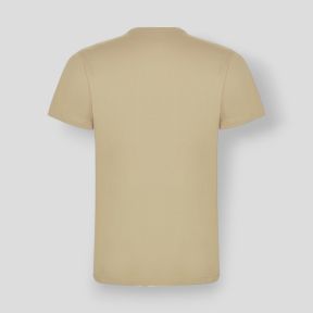 T-shirt de manga curta com gola redonda Dogo Premium - Areia - Roly