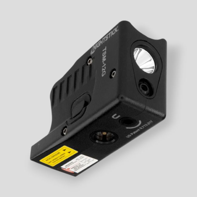 Handfeuerwaffen-Lampe mit grünem Laser 150 Lumen - Nightstick