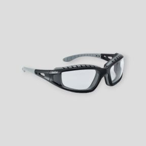 Tracker Hybrid-Schutzbrille (Klares Glas) - Schwarz - Bollé Safety