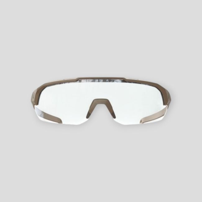 Lunettes balistiques Arc Light avec monture sable et verres incolores - Edge Tactical