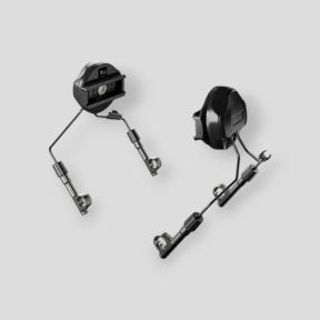 Bevestigingssysteem op tactische helm voor gehoorbescherming Suprême T2/X2 BT - Zwart - MSA Sordin