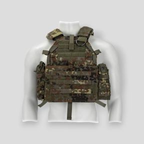 Plattenträger 6094A-RS Flecktarn - Invader Gear