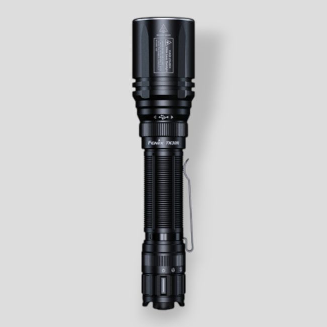 Zaklamp met witte laser TK30R (500 lumen) - Zwart - Fenix