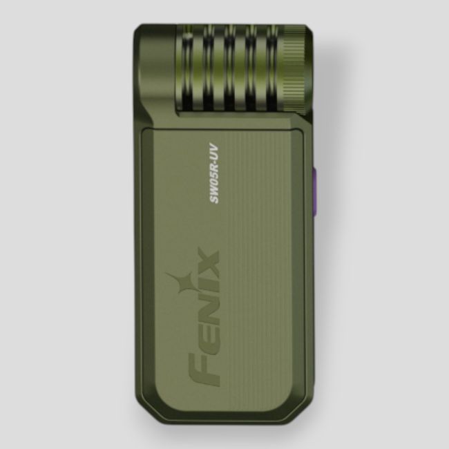 Lampe de poche rechargeable SW05RSG-UV (150 lumens) - Spruce Green - Fenix