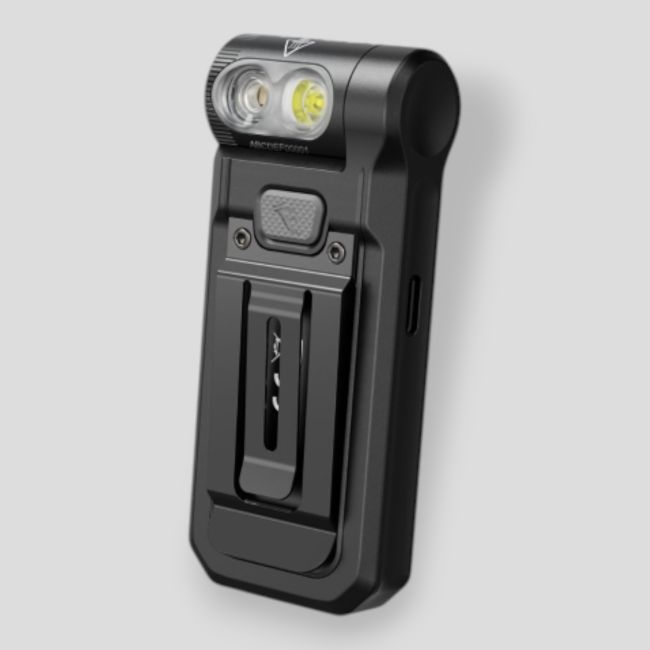 Latarka akumulatorowa SW05R-UV (150 lumenów) - Czarny - Fenix