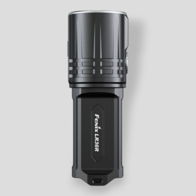Latarka poszukiwawcza LR36R (10 000 lumenów) - Czarny - Fenix