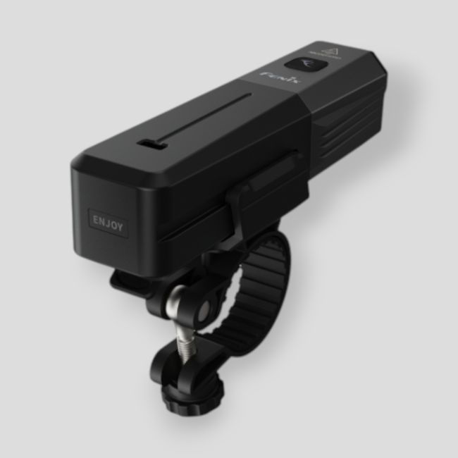 Wiederaufladbare Fahrradlampe BC22R (1.400 Lumen) - Schwarz - Fenix
