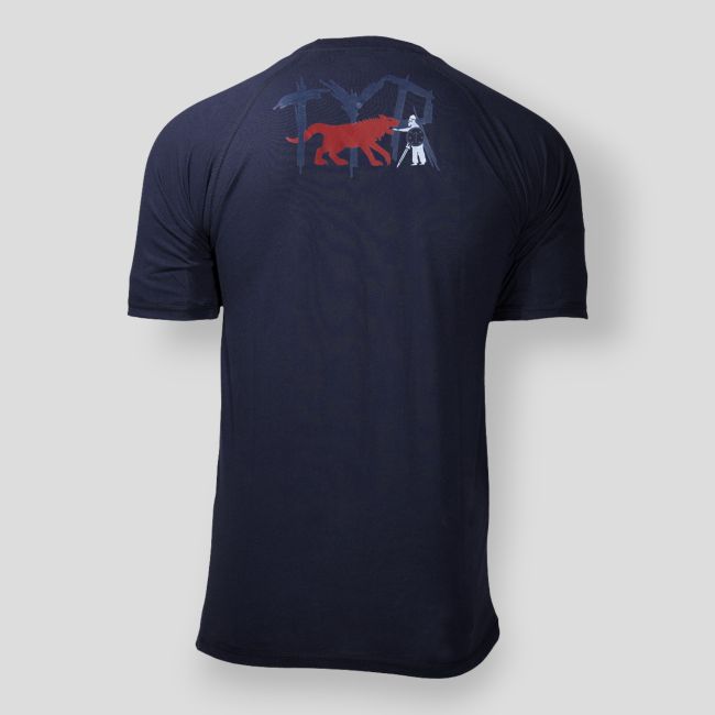 Camiseta Midgard Tyr Azul - Ragnar Raids