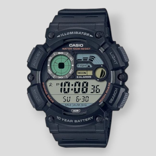 Zegarek WS-1500H-1AV - Czarny - Casio