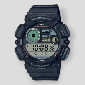 WS-1500H-1AV horloge - Zwart - Casio