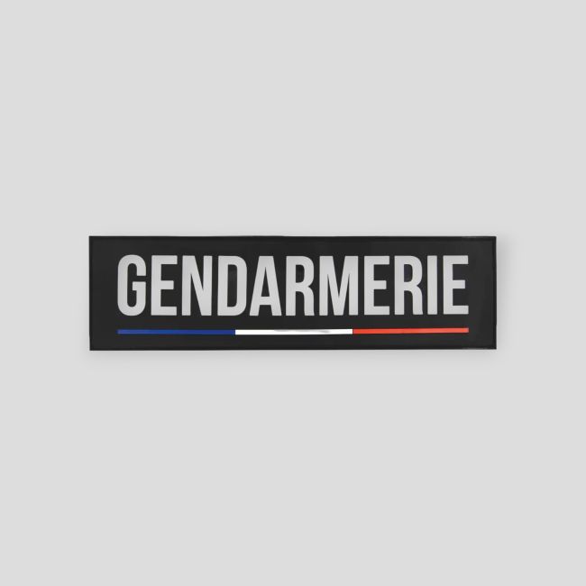 Gummi-Patch GENDARMERIE Klett 25 x 7cm - GK