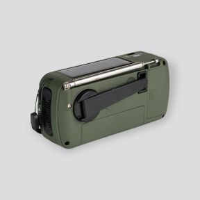 Radio survivalowe - SW1/SW2/FM/AM - Zielone - Fosco Industries