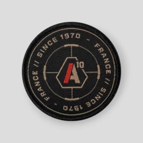 Patch brodé Signature Since 1970 - Tan/Rouge - A10 Equipment