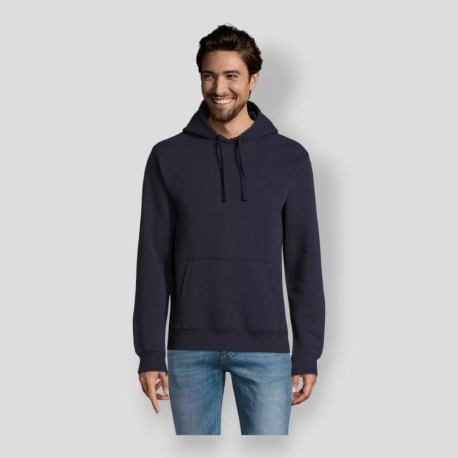 Sweat-shirt à capuche Spencer homme - French Marine - Sol's