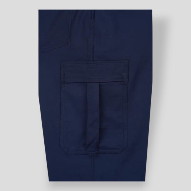 Pantaloni di servizio FDO opachi Stretch Donna - Blu Navy - GK