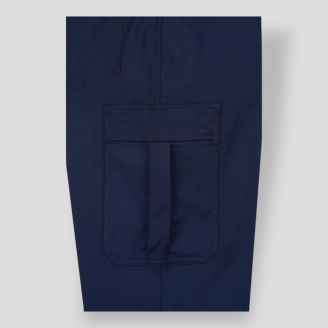 FDO mat Stretch damesdienstbroek - Marineblauw - GK