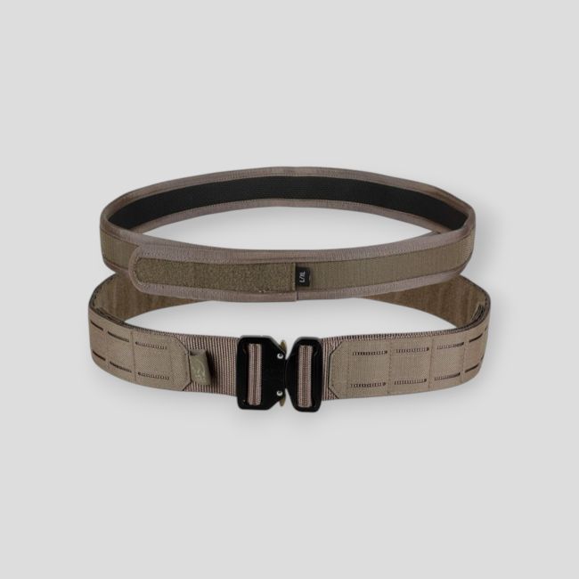 Dubbele cobra coyote polyester riem - Ares