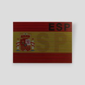 Dubbele IR-motief patch ESP Color - Clawgear