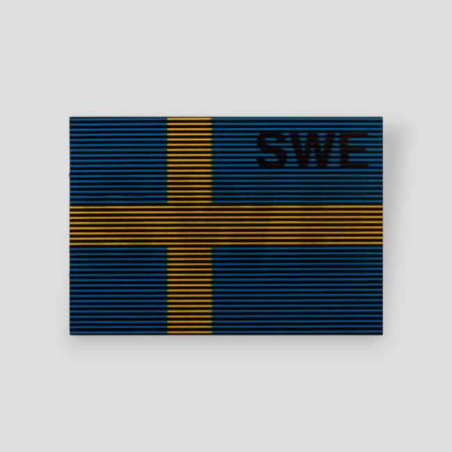 Patch double motif IR SWE Color - Clawgear