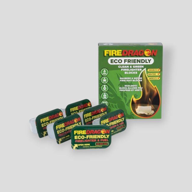 Lot de 6 allume-feu écologiques Fire Dragon CN368 - BCB International