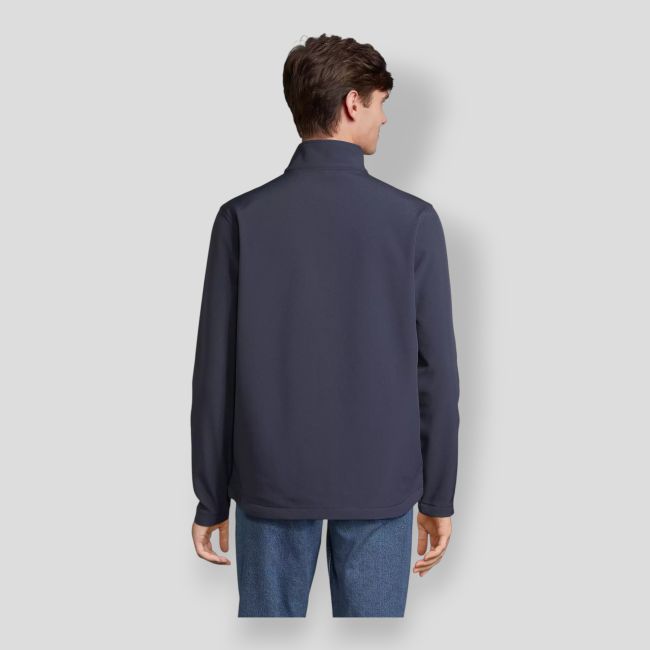 Casaco softshell Race homem com fecho - Azul Marinho - Sol's