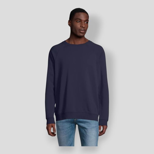 Unisex sweater ronde hals Space - French Marine - Sol's