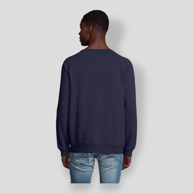 Sweatshirt gola redonda Space unissexo - Azul Marinho Francês - Sol's