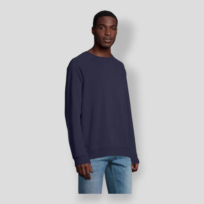 Sweatshirt gola redonda Space unissexo - Azul Marinho Francês - Sol's