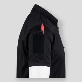 Polo tactique Quick Dry avec fermeture éclair - Noir - 101 Inc