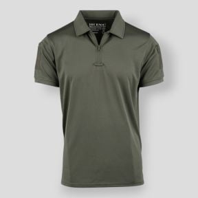 Tactische polo Quick Dry met rits - Ranger Green - 101 Inc