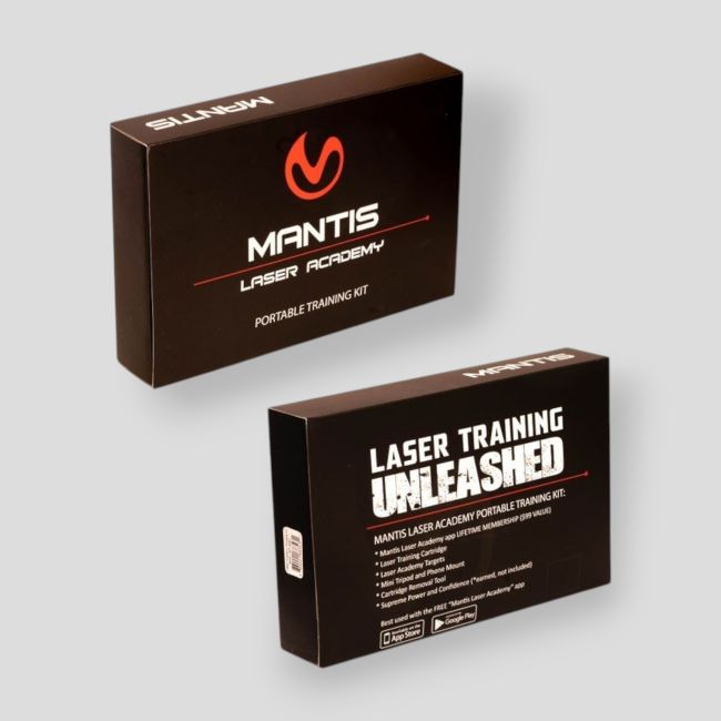 Kit de treino 9mm Laser Academy - Mantis