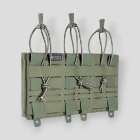 Potrójny uchwyt na magazynek MKIII BEL do M4 - Olive Green - Tasmanian Tiger