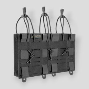 Porte-chargeur triple MKIII BEL pour M4 - Noir - Tasmanian Tiger