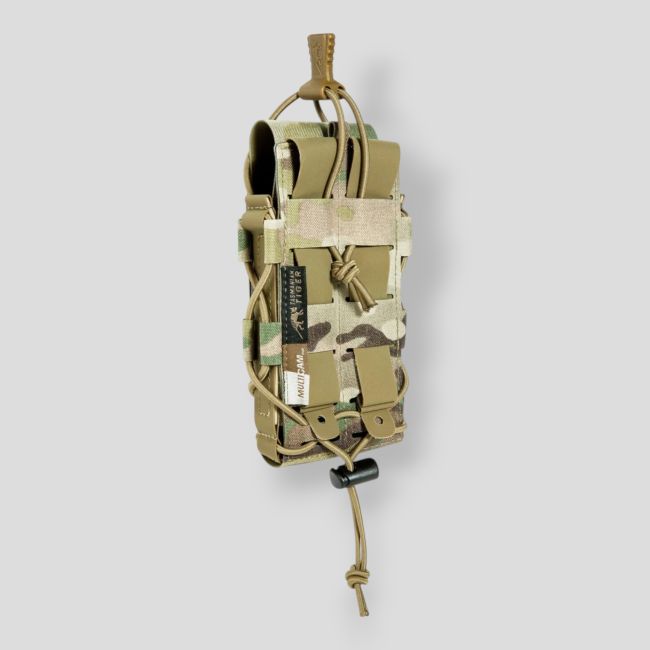 Porte-chargeur simple modulaire pour fusils d'assaut multicalibres - Multicam - Tasmanian Tiger
