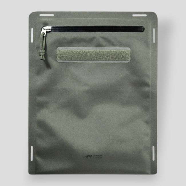 Bolsa tática A4 impermeável - Stone Grey Olive - Tasmanian Tiger