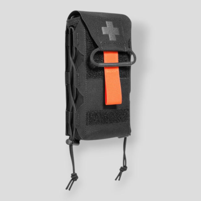 Vertikale IFAK-Tasche - Schwarz - Tasmanian Tiger