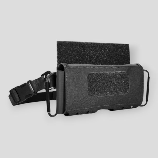 IFAK Dual tas met velcro - Zwart - Tasmanian Tiger
