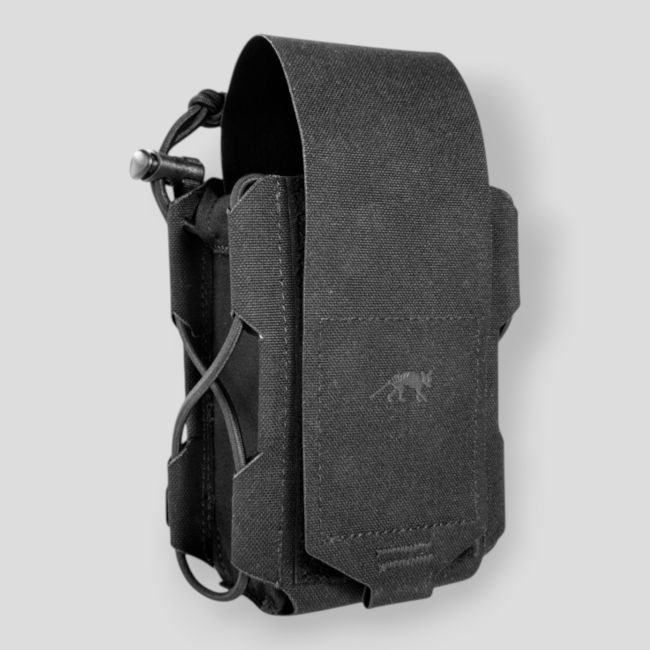 Tasca universale M (porta-caricatori, GPS, radio, …) - Nero - Tasmanian Tiger