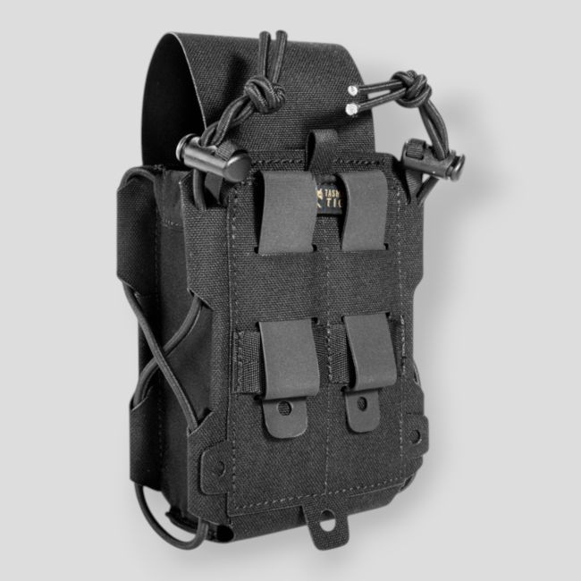 Poche universelle M (porte-chargeurs, GPS, radio, …) - Noir - Tasmanian Tiger