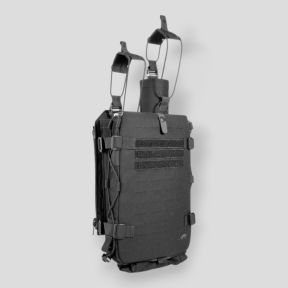 Gear-zak voor kogelwerende vest met rits - Zwart - Tasmanian Tiger