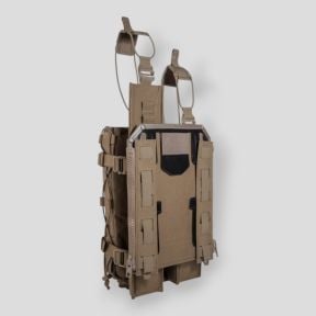 Gear-zak voor kogelwerende vest met rits - Coyote - Tasmanian Tiger