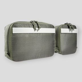 Lot de 2 poches multi-usages avec velcro - Vert Olive - Tasmanian Tiger