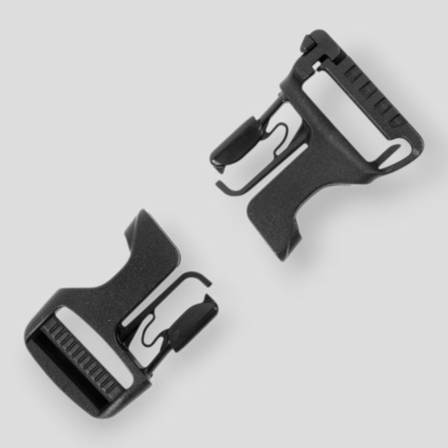 Zestaw 2 klamr SR25 Safety Herma - Czarny - Tasmanian Tiger